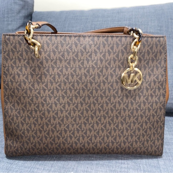 Authentic Michael kors Sophia tote purse - Picture 4 of 5